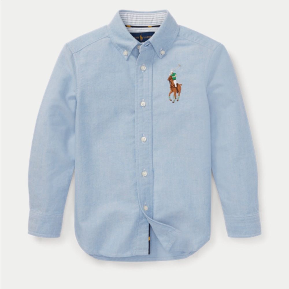 Polo Ralph Lauren Big Pony Cotton Oxford Shirt 2T